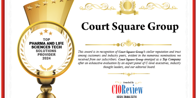 Court Square Group Recognized as Top Pharma and Life Sciences Tech Solutions Provider 2024