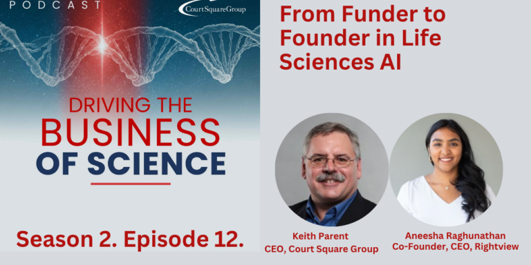 From Funder to Founder in Life Sciences AI