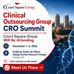 Court Square Group at the COG CRO Summit 2026, December 1–2 in Raleigh, North Carolina